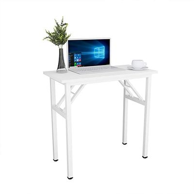 小型コンピュータの机の折りたたみ式テーブルアセンブリ丈夫で小さいライティング デスクの折りたたみの机無し