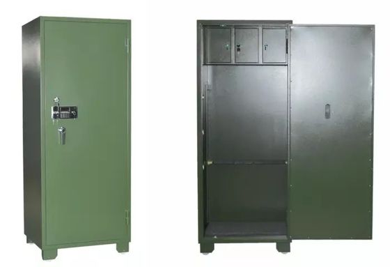 電子ロック銃の安全なロッカーの青い単一のドアの武器の保証安全な箱