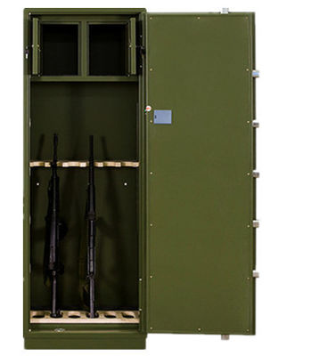 電子ロック銃の安全なロッカーの青い単一のドアの武器の保証安全な箱
