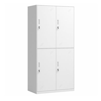 2つの層は端4のドアの金属の貯蔵のワードローブを狭くする