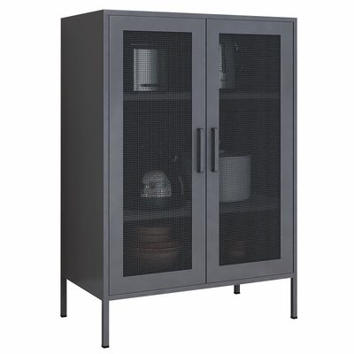 家の使用のための二重金属の網のドア1015x800x400mmの半分の高さのロッカー