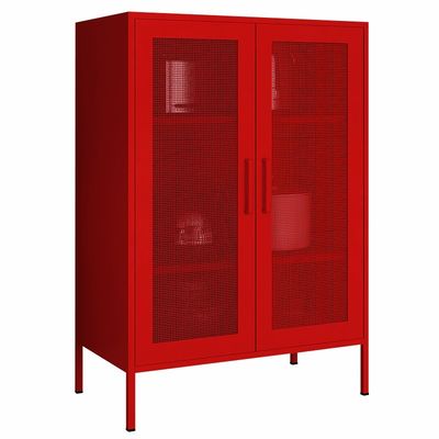 家の使用のための二重金属の網のドア1015x800x400mmの半分の高さのロッカー
