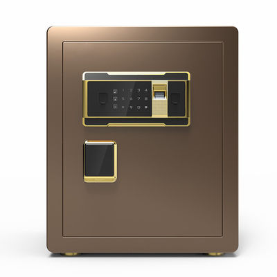 高さ45cmの黒い電子指紋ロックの保証家の金庫